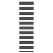 zebragardin sort 45x100 cm stofbredde 40,9 cm polyester