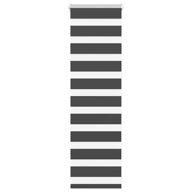 zebragardin sort 50x100 cm stofbredde 45,9 cm polyester