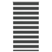 zebragardin sort 85x100 cm stofbredde 80,9 cm polyester