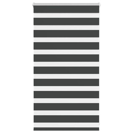 zebragardin sort 90x100 cm stofbredde 85,9 cm polyester
