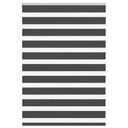 zebragardin sort 95x100 cm stofbredde 90,9 cm polyester