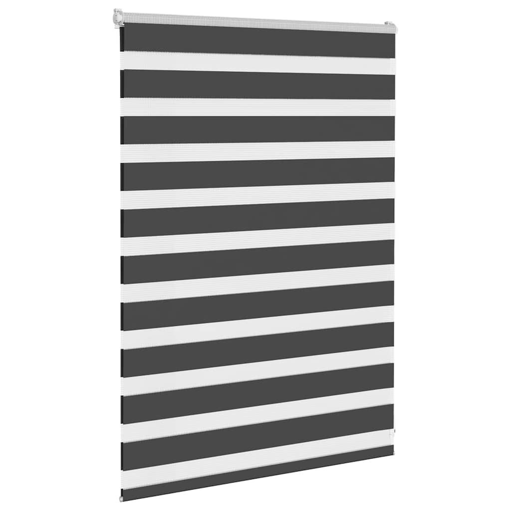 zebragardin sort 95x100 cm stofbredde 90,9 cm polyester
