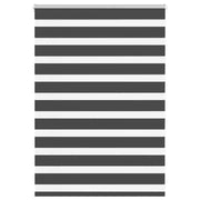 zebragardin sort 105x100 cm stofbredde 100,9 cm polyester