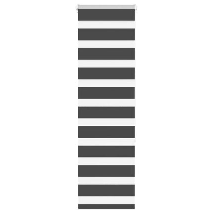 zebragardin sort 40x150 cm stofbredde 35,9 cm polyester