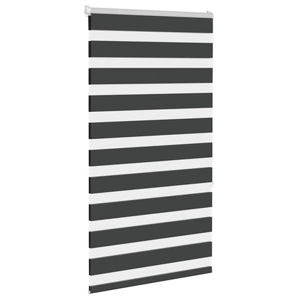 zebragardin sort 70x150 cm stofbredde 65,9 cm polyester