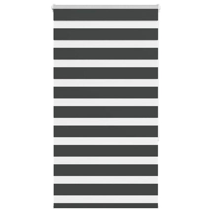 zebragardin sort 75x150 cm stofbredde 70,9 cm polyester