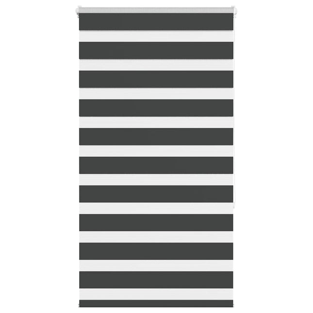 zebragardin sort 75x150 cm stofbredde 70,9 cm polyester
