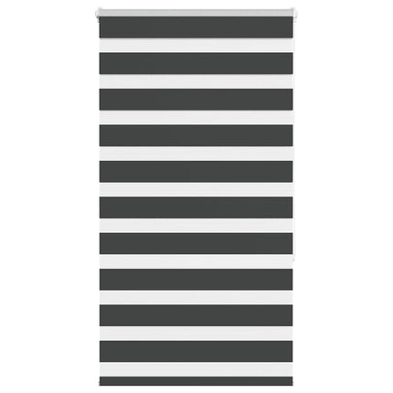 zebragardin sort 80x150 cm stofbredde 75,9 cm polyester