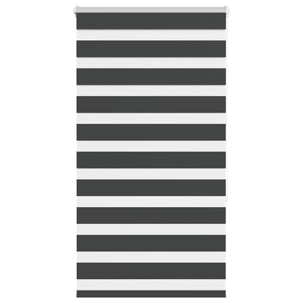 zebragardin sort 80x150 cm stofbredde 75,9 cm polyester