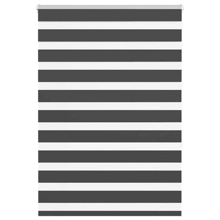 zebragardin sort 100x150 cm stofbredde 95,9 cm polyester