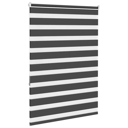 zebragardin sort 100x150 cm stofbredde 95,9 cm polyester