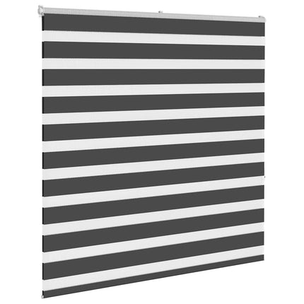 zebragardin sort 150x150 cm stofbredde 145,9 cm polyester