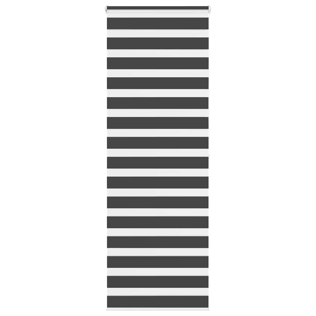 zebragardin sort 80x200 cm stofbredde 75,9 cm polyester