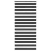 zebragardin sort 110x200 cm stofbredde 105,9 cm polyester