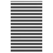 zebragardin sort 140x200 cm stofbredde 135,9 cm polyester