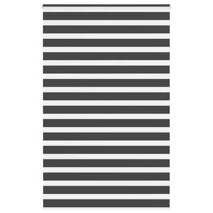 zebragardin sort 150x200 cm stofbredde 145,9 cm polyester