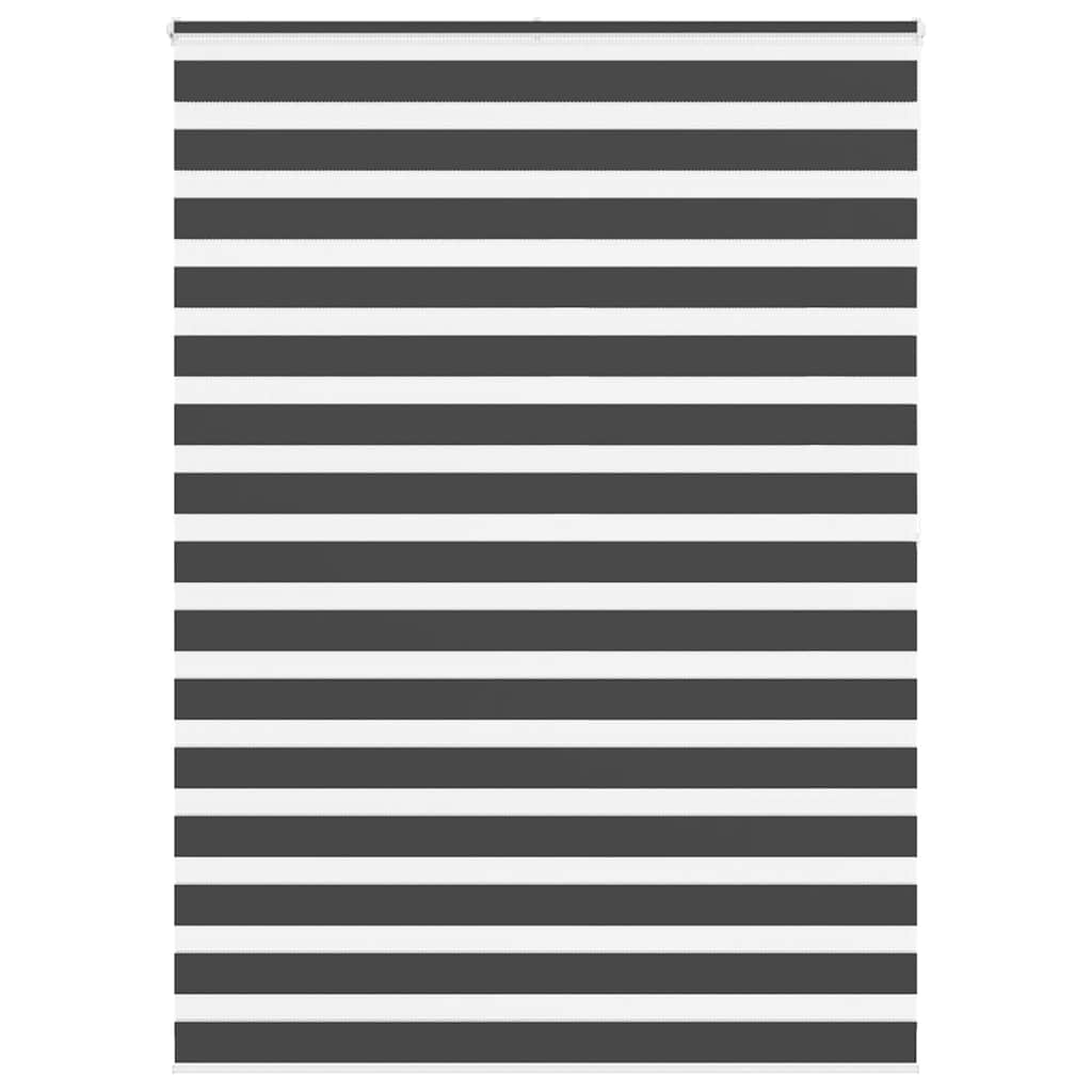 zebragardin sort 160x200 cm stofbredde 155,9 cm polyester