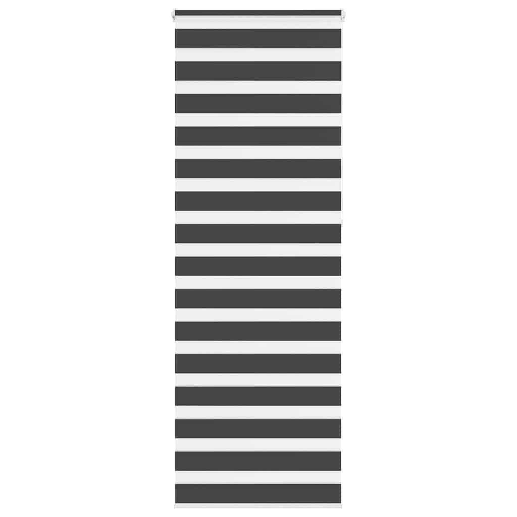 zebragardin sort 80x230 cm stofbredde 75,9 cm polyester