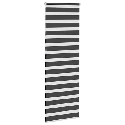 zebragardin sort 80x230 cm stofbredde 75,9 cm polyester