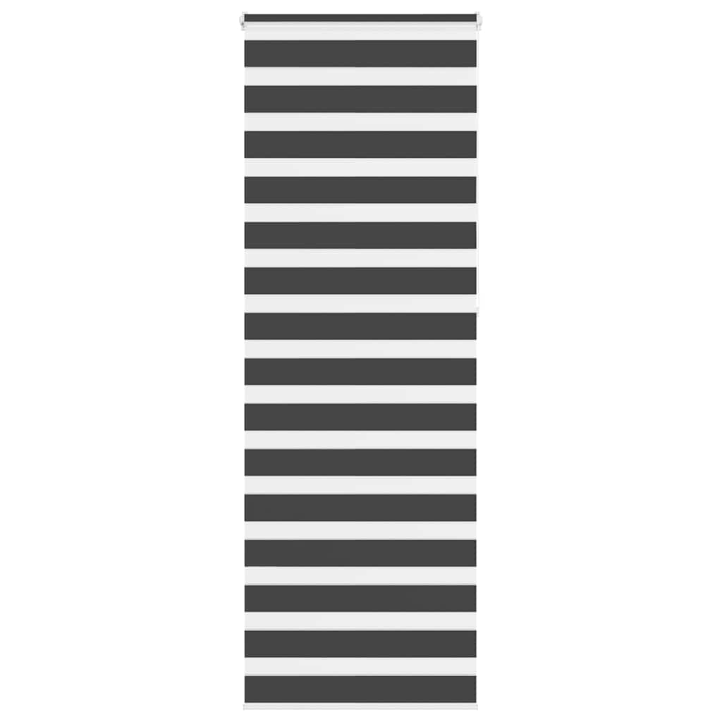 zebragardin sort 85x230 cm stofbredde 80,9 cm polyester