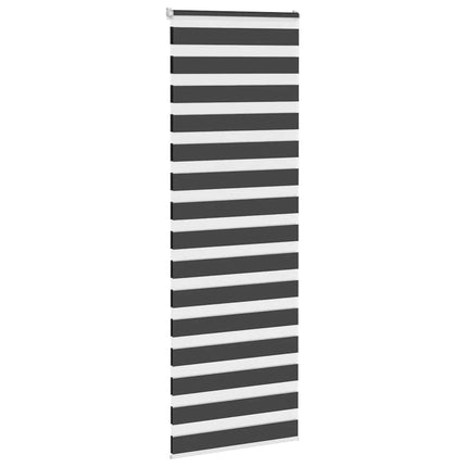 zebragardin sort 90x230cm stofbredde 85,9 cm polyester