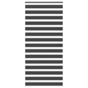 zebragardin sort 100x230 cm stofbredde 95,9 cm polyester
