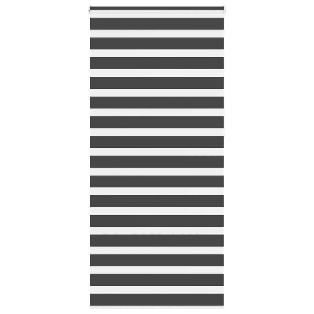 zebragardin sort 105x230 cm stofbredde 100,9 cm polyester