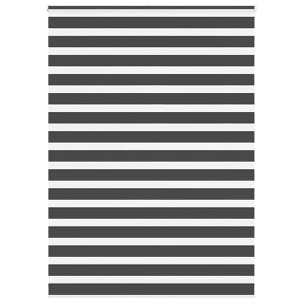 zebragardin sort 160x230 cm stofbredde 155,9 cm polyester