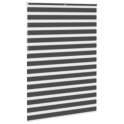 zebragardin sort 165x230 cm stofbredde 160,9 cm polyester