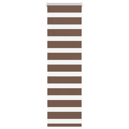 zebragardin brun 50x100 cm stofbredde 45,9 cm polyester