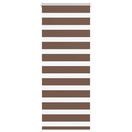 zebragardin brun 55x100 cm stofbredde 50,9 cm polyester