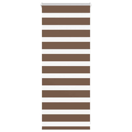 zebragardin brun 60x100 cm stofbredde 55,9 cm polyester
