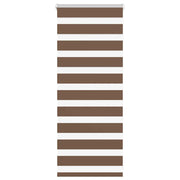 zebragardin brun 60x100 cm stofbredde 55,9 cm polyester