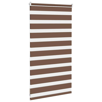 zebragardin brun 70x100 cm stofbredde 65,9 cm polyester