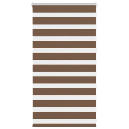 zebragardin brun 75x100 cm stofbredde 70,9 cm polyester