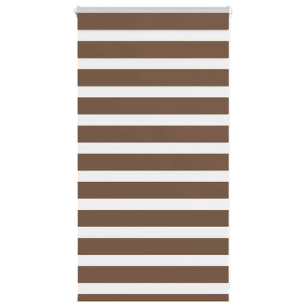 zebragardin brun 80x100 cm stofbredde 75,9 cm polyester