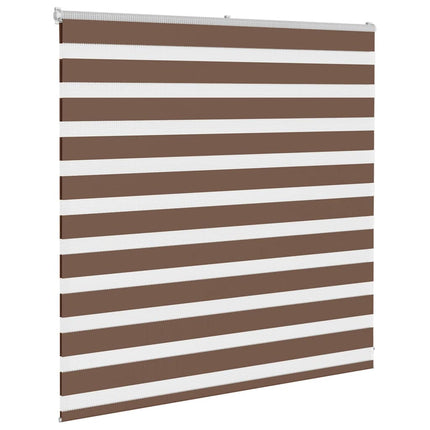 zebragardin brun 140x100 cm stofbredde 135,9 cm polyester