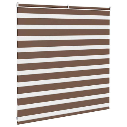 zebragardin brun 140x100 cm stofbredde 135,9 cm polyester
