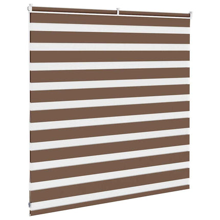 zebragardin brun 145x100 cm stofbredde 140,9 cm polyester