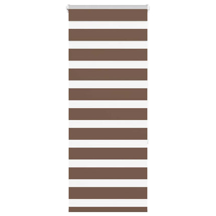 zebragardin brun 60x150 cm stofbredde 55,9 cm polyester
