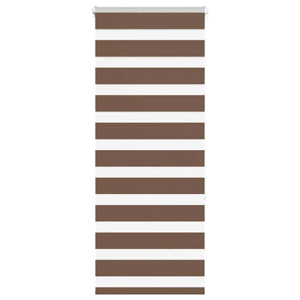 zebragardin brun 65x150 cm stofbredde 60,9 cm polyester