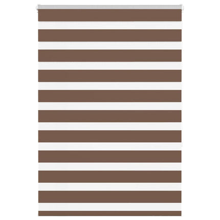 zebragardin brun 105x150 cm stofbredde 100,9 cm polyester