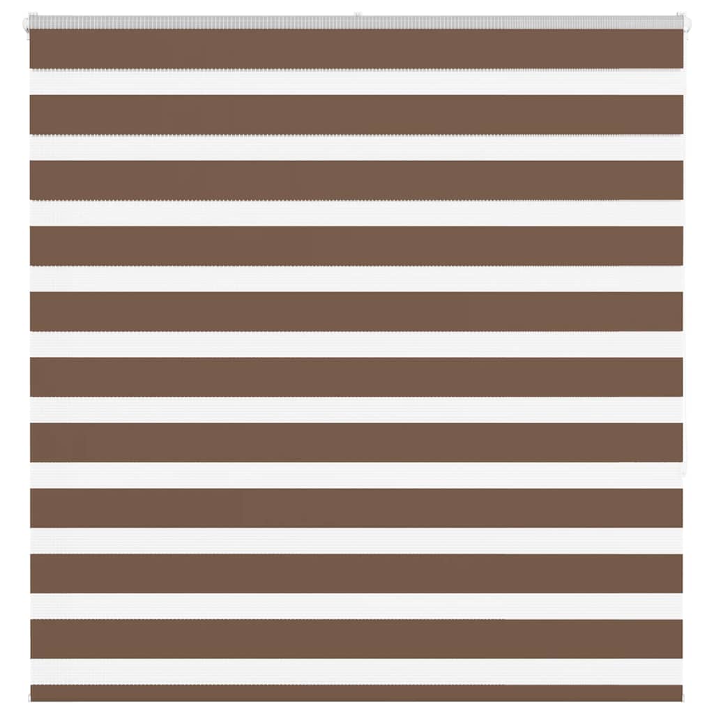 zebragardin brun 140x150 cm stofbredde 135,9 cm polyester