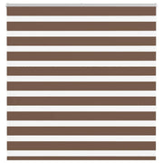 zebragardin brun 140x150 cm stofbredde 135,9 cm polyester