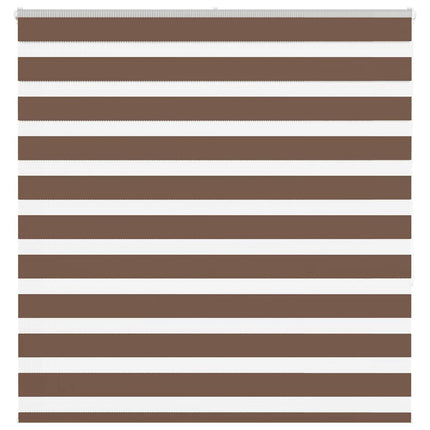 zebragardin brun 150x150 cm stofbredde 145,9 cm polyester