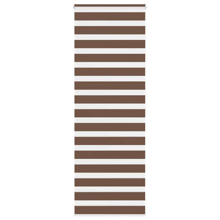 zebragardin brun 70x200 cm stofbredde 65,9 cm polyester