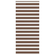 zebragardin brun 110x200 cm stofbredde 105,9 cm polyester
