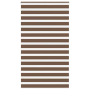 zebragardin brun 120x200 cm stofbredde 115,9 cm polyester