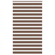 zebragardin brun 130x200 cm stofbredde 125,9 cm polyester