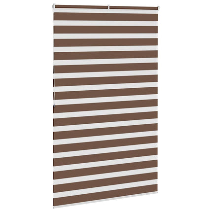zebragardin brun 140x200 cm stofbredde 135,9 cm polyester